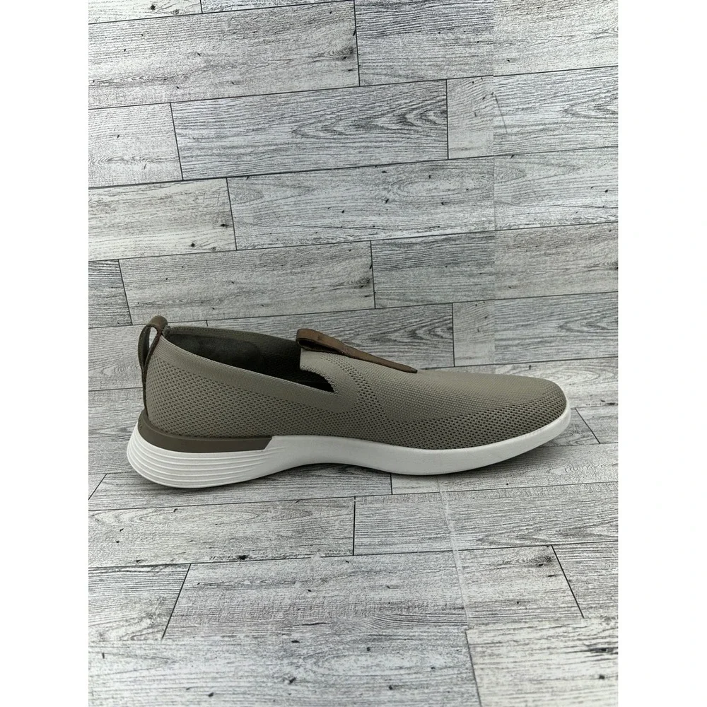 Wolf & Shepherd SwiftKnit‎ Loafers Mens 10 Taupe Knit Slip On WNSKLF2-37-D100